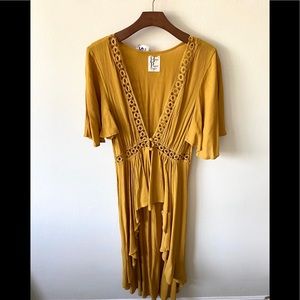 mustard yellow high/low